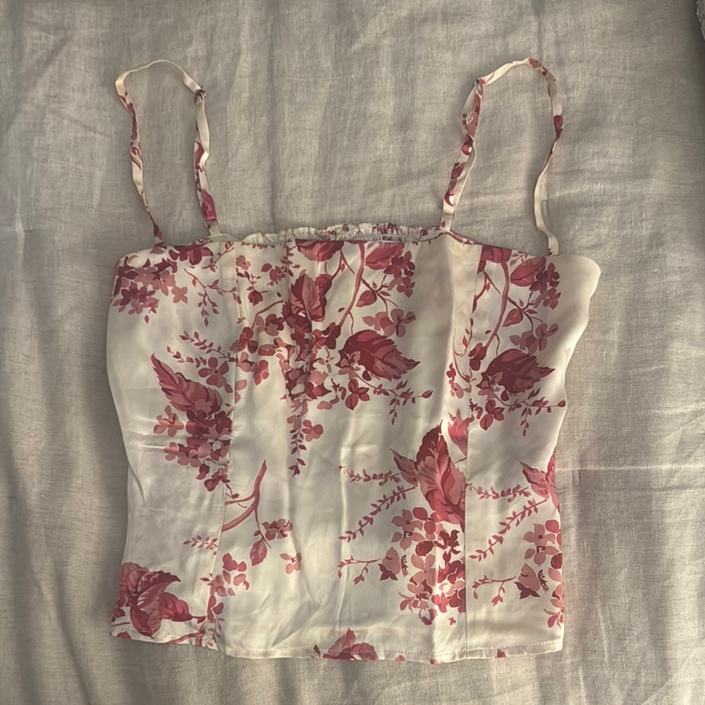 Reformation Silk Top